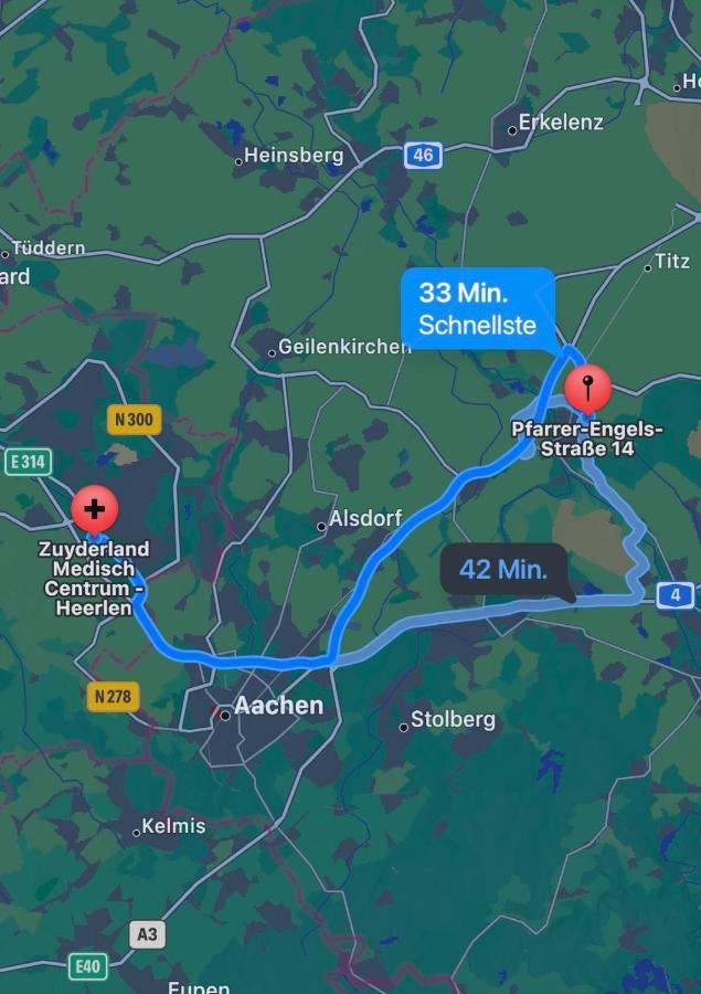 Ruhiges Juwel: Frisch Renoviert 100 Qm Leilighet Jülich Eksteriør bilde